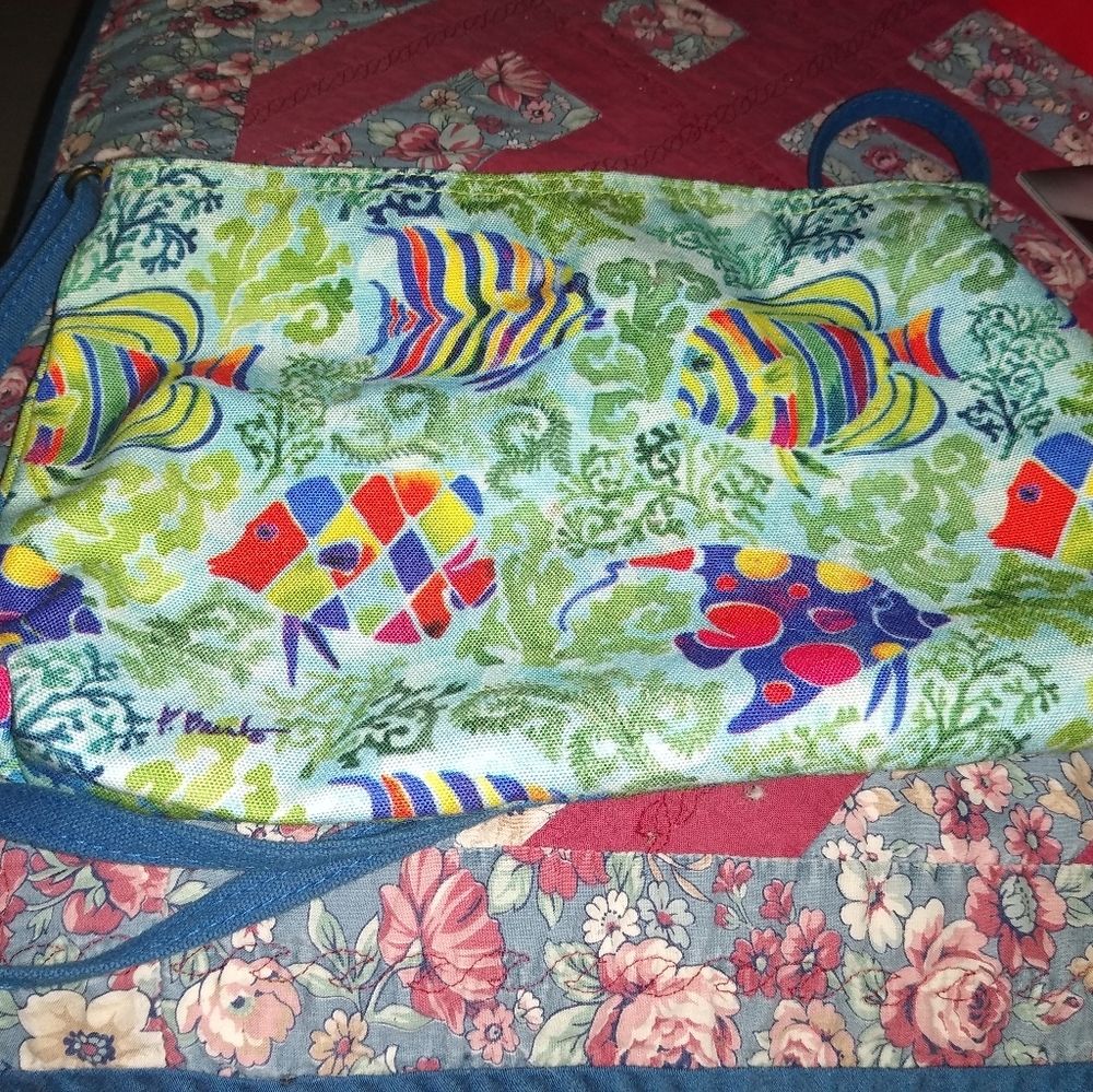 Fish design purse